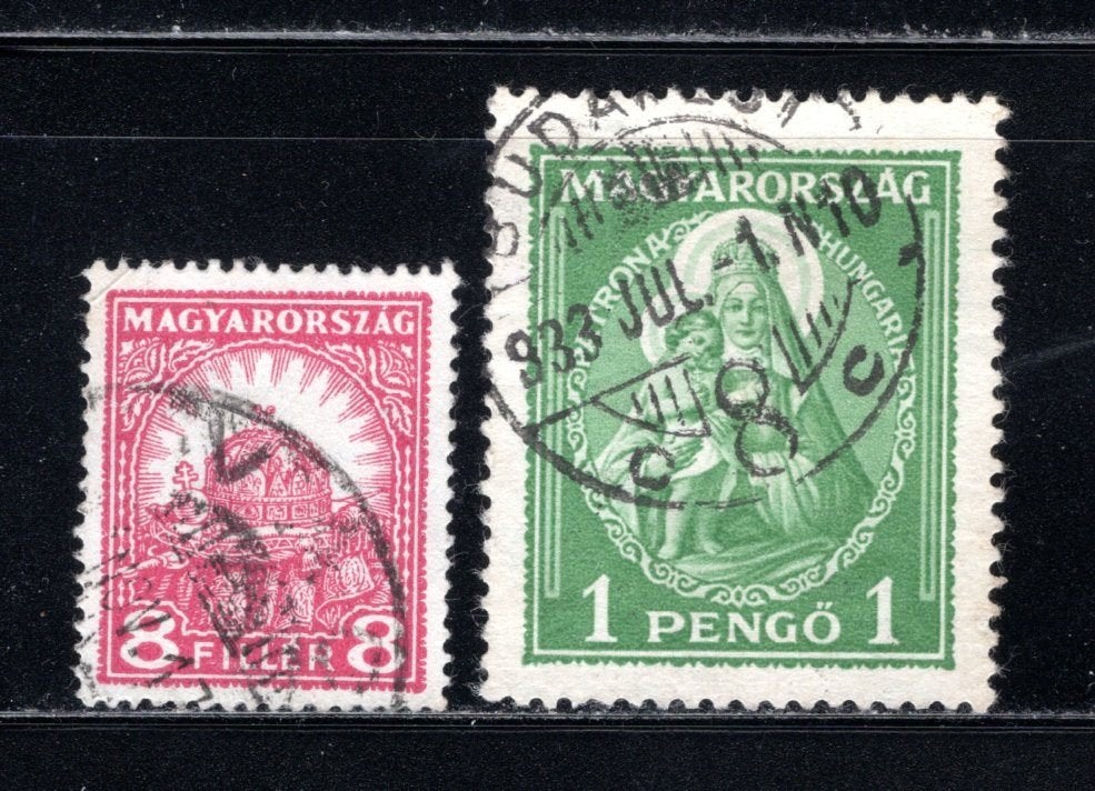 HONGARIJE Lot 1931-1932 gestempeld, Postzegels en Munten, Postzegels | Europa | Hongarije, Verzenden, Gestempeld