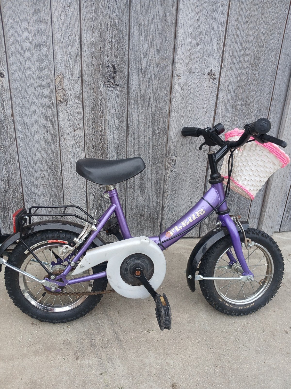kinderfietsje 12 inch, Ophalen