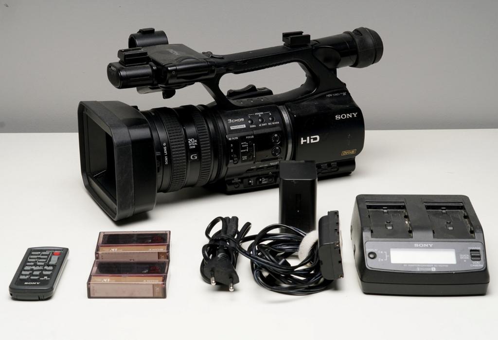 Sony HVR-Z5E Professionele HDV Camera Mini DV, Ophalen, Zo goed als nieuw, Camera, Sony