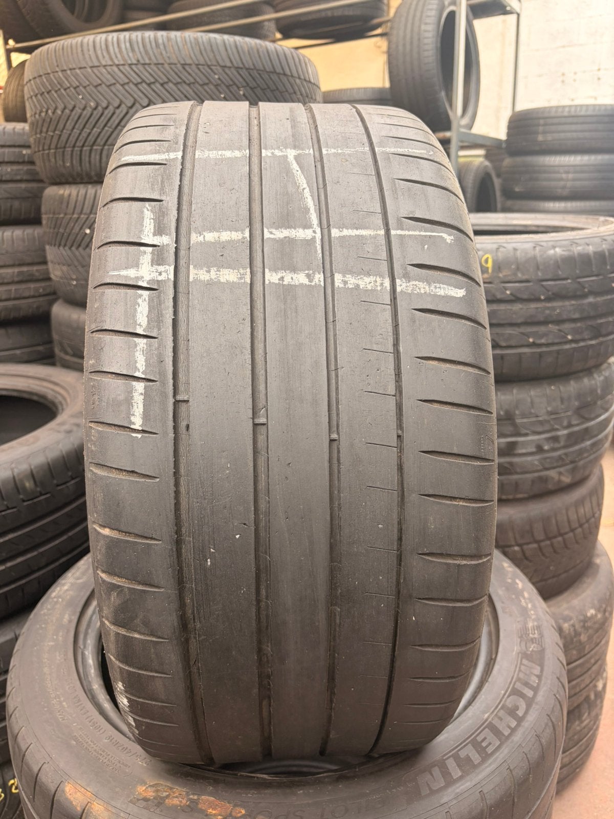 275 40r19 Michelin avec montage et équilibrage, Autos : Pièces & Accessoires, Enlèvement, Utilisé
