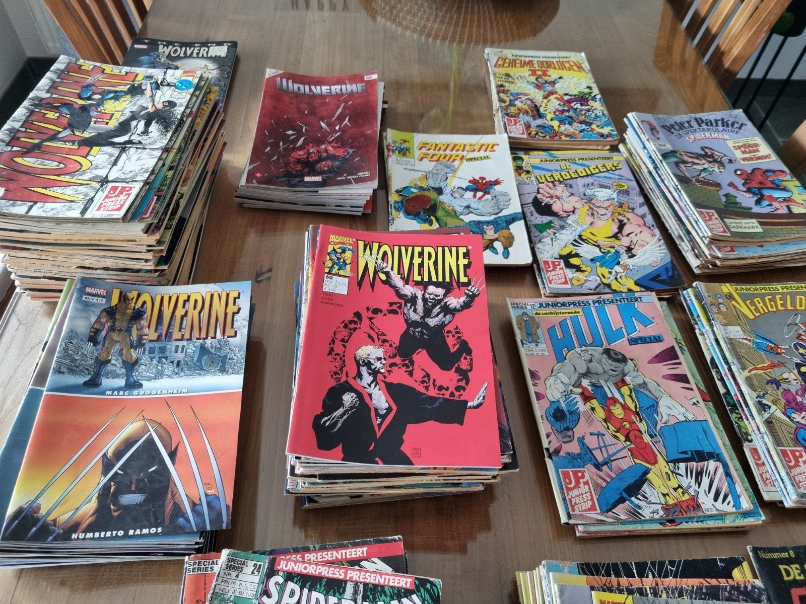 Lot comics, Enlèvement