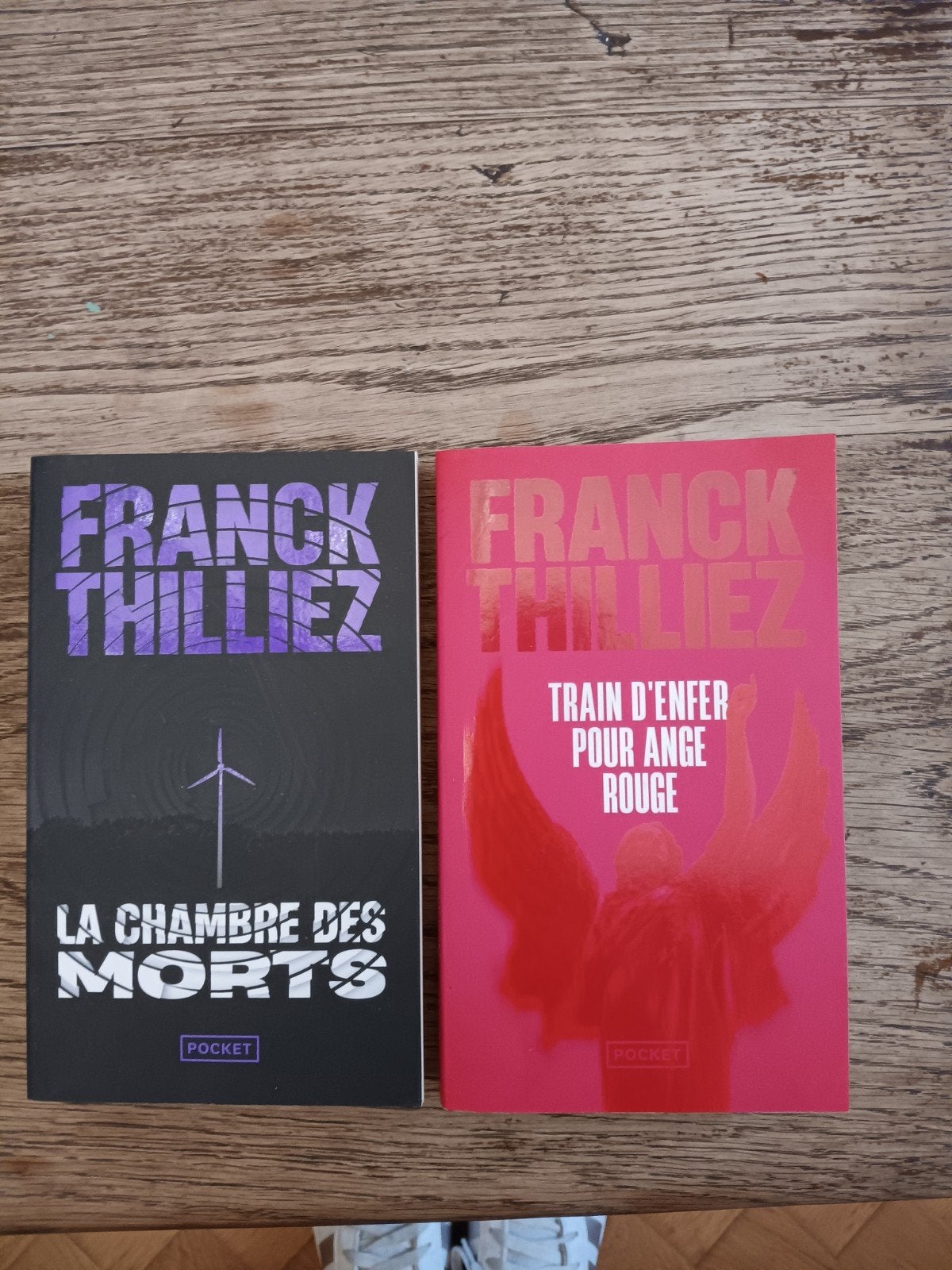 2 livres Franck Thilliez, Enlèvement