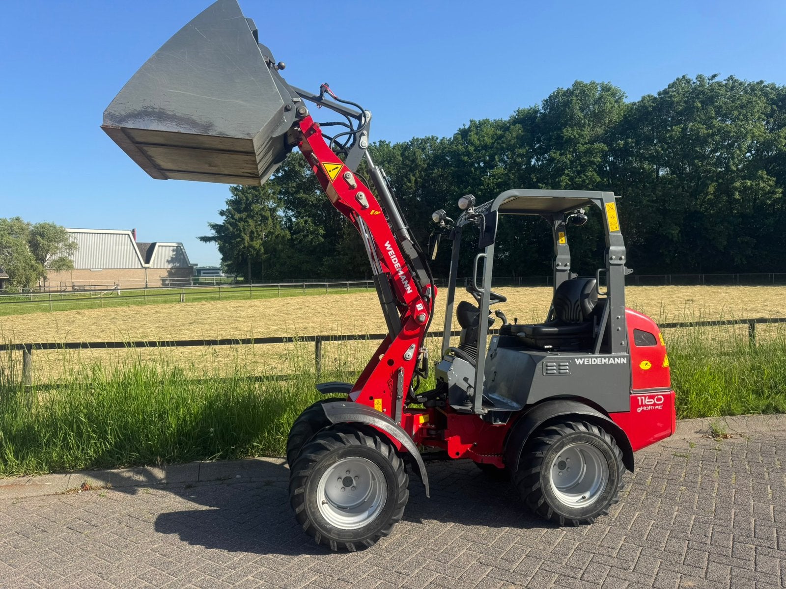 Weidemann 1160 electro shovel !, Zakelijke goederen, Machines en Bouw | Kranen en Graafmachines, Ophalen