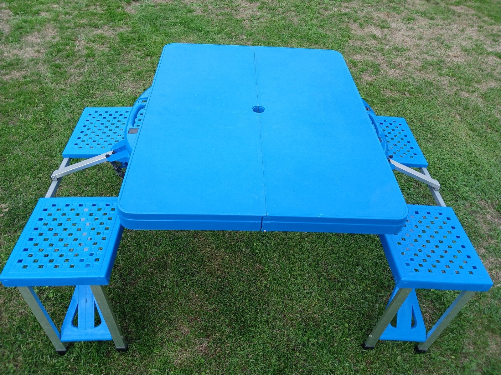 Table de camping compacte avec chaises, Jardin & Terrasse, Enlèvement ou Envoi