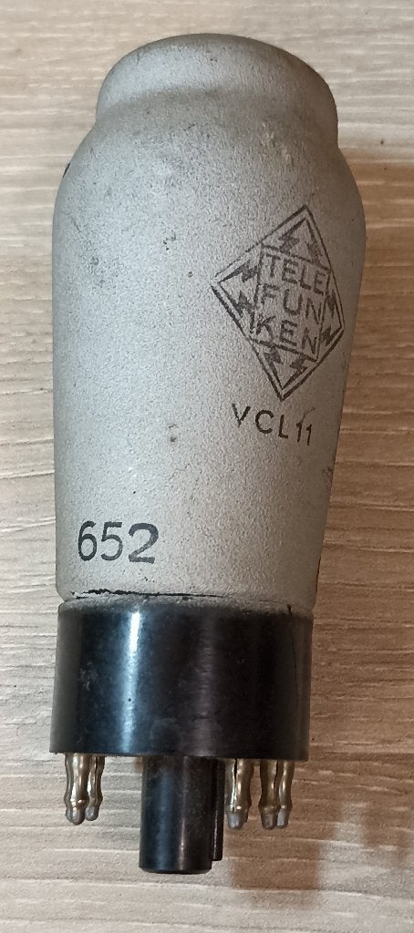 Tube VCL11 pour récepteur Allemand DKE Telefunken rare ww2, Envoi, Armée de terre, Autres types