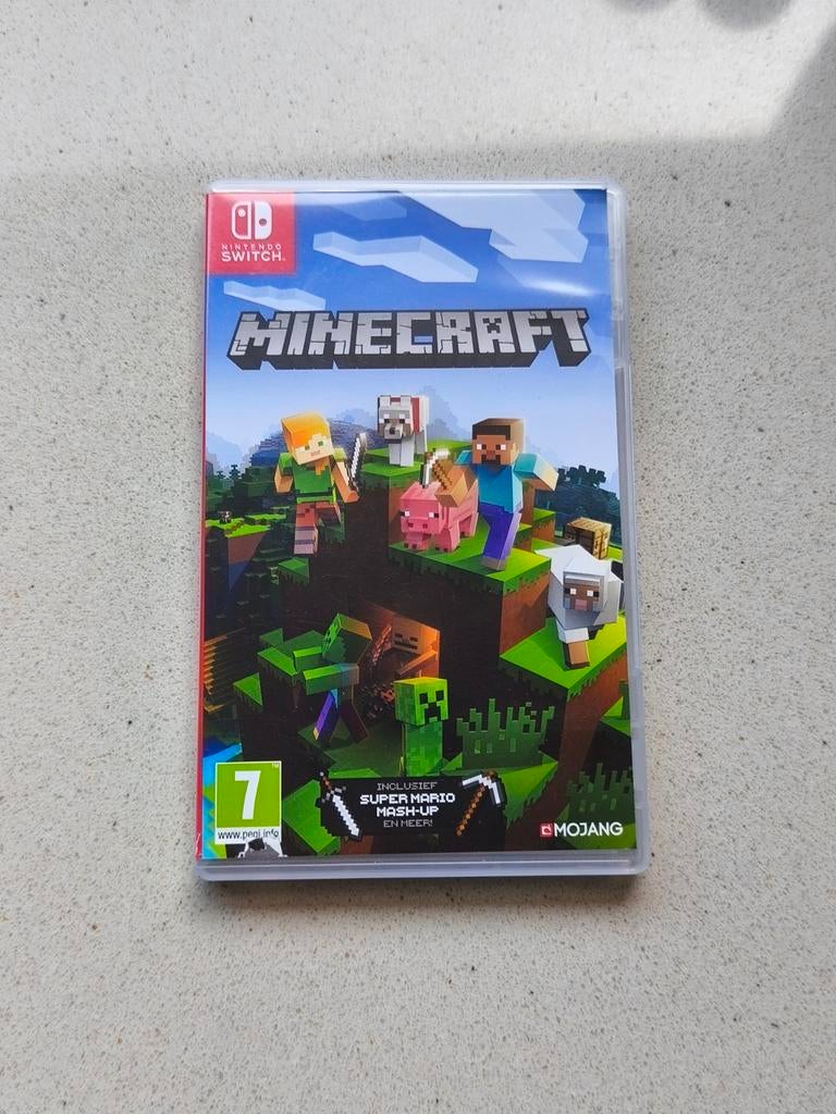 Minecraft voor Nintendo switch, Games en Spelcomputers, Ophalen, Online, Overige genres, Zo goed als nieuw