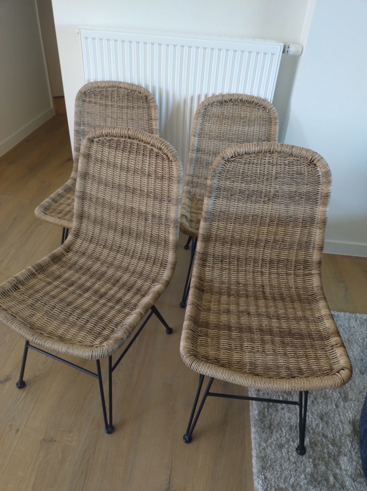 4 stoelen (buiten en binnen), Tuin en Terras, Ophalen
