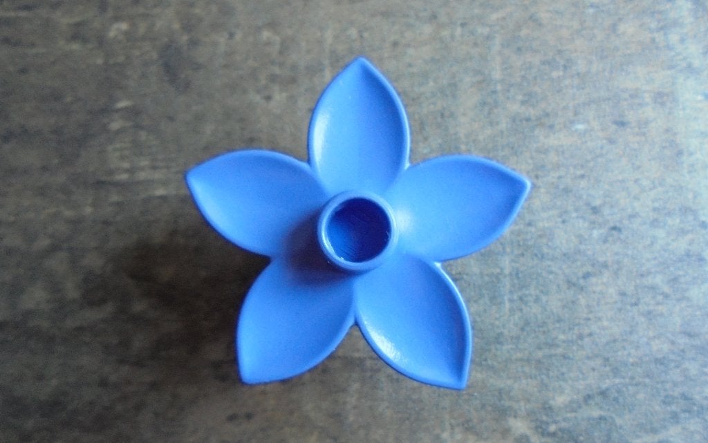 Lego Duplo Plant Flower with 1 Top Stud (zie foto's), Ophalen of Verzenden, Gebruikt, Losse stenen, Duplo