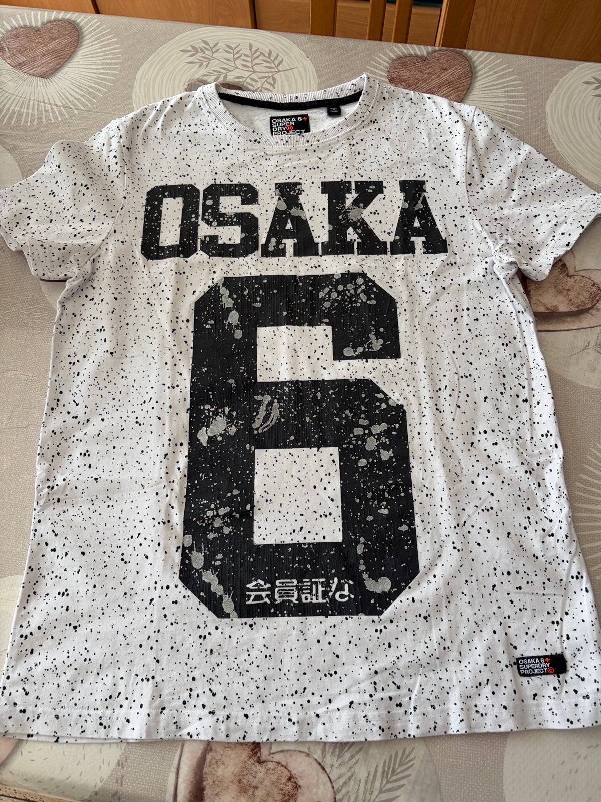 T-shirt „Osaka 6 Superdry Project” van Superdry - maat M, Ophalen of Verzenden, Zo goed als nieuw, Wit