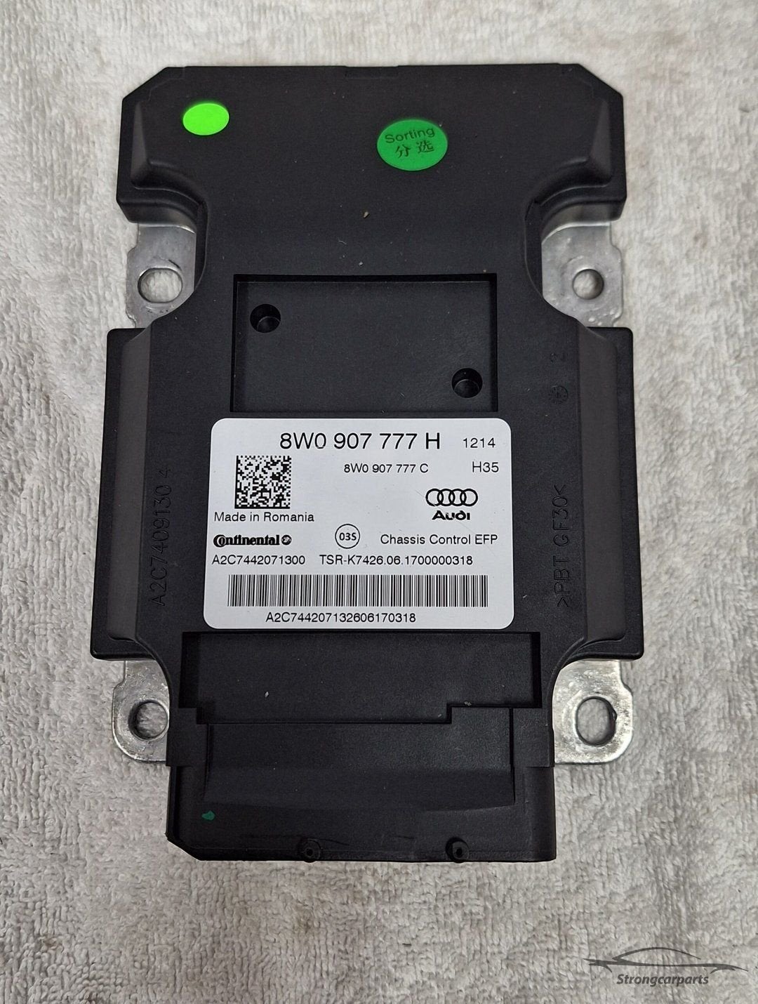 Audi A4 8W Veercomputer ChassisControl 8W0907777H 8W0907777C, -, Audi, Utilisé, -
