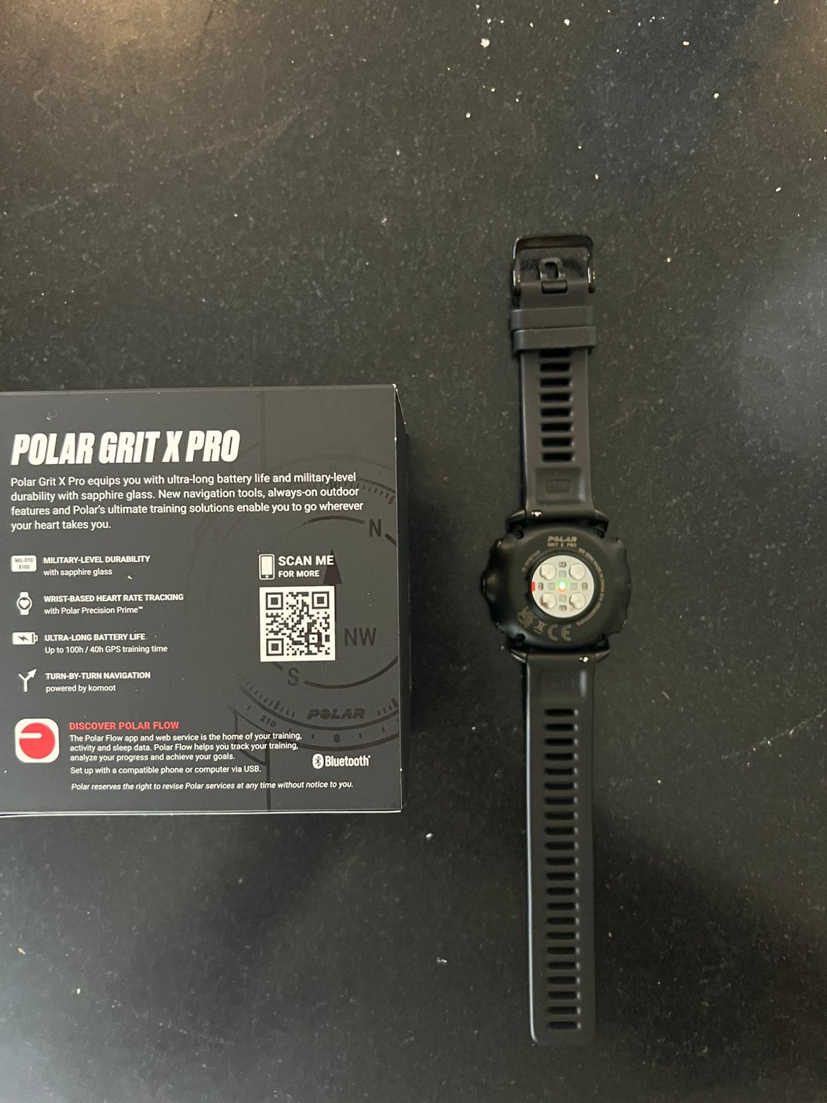 Polar grit x pro blk, Enlèvement ou Envoi, Neuf, Noir