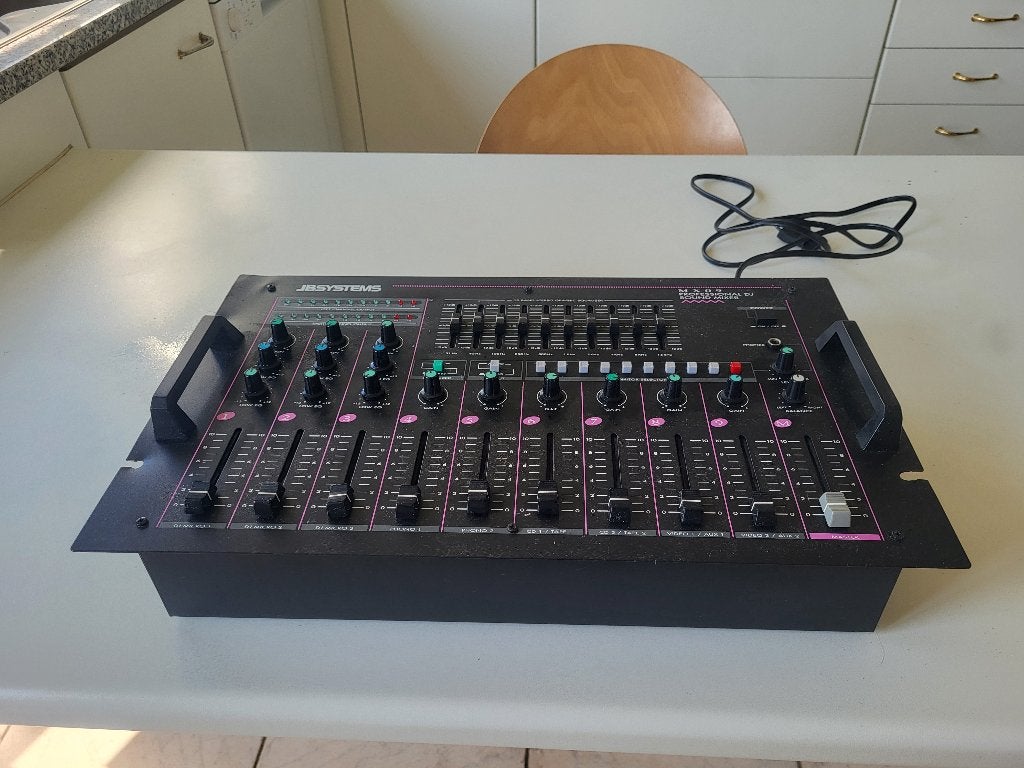 JB- systems MX-09 mengpaneel, Musique & Instruments, Tables de mixage, Enlèvement ou Envoi, Comme neuf, 5 à 10 canaux