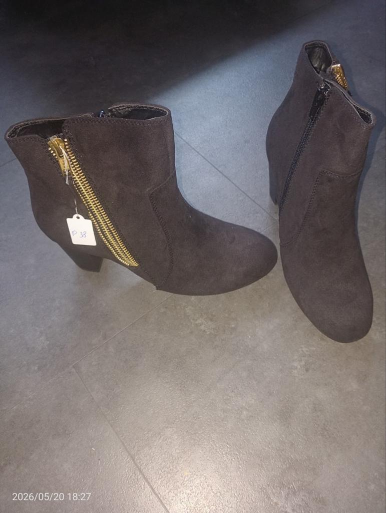 Bottines femme 38, Enlèvement ou Envoi, Noir