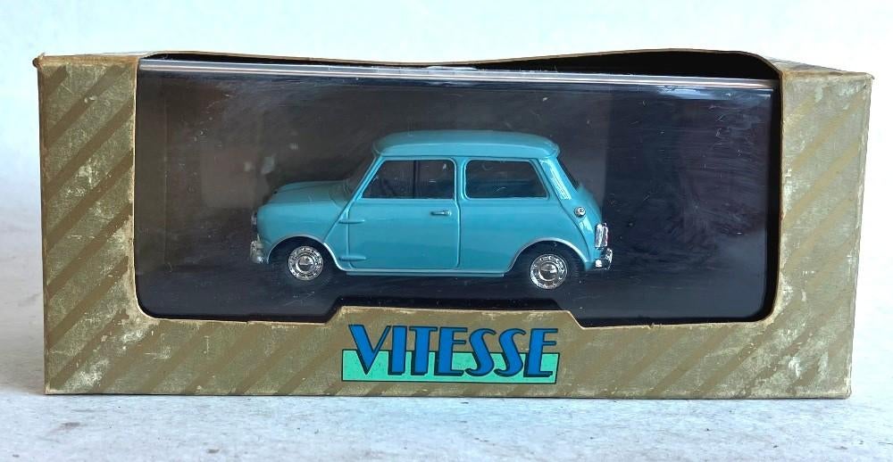 Mini MK2 blauw Vitesse L044B., Hobby & Loisirs créatifs, Voitures miniatures | 1:43, Comme neuf, Voiture, Autres marques, Enlèvement ou Envoi