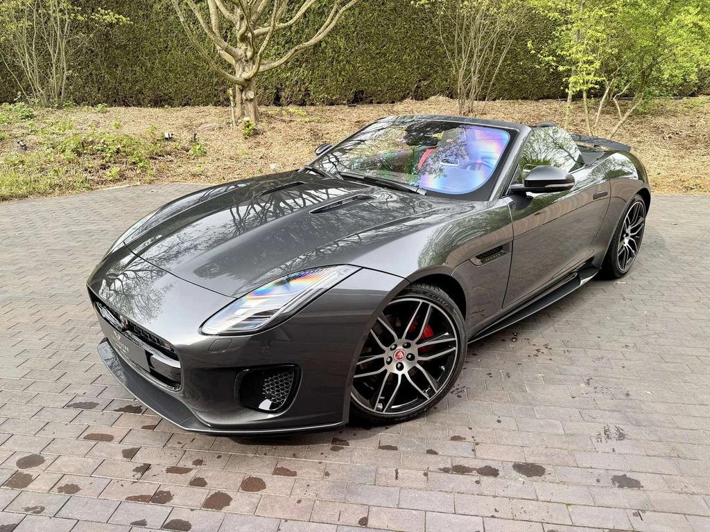 Jaguar F-Type Cabriolet 2.0 i4 Chequered Flag Edition/Sportu, Auto's, Jaguar, Automaat, Cabriolet, Leder, 2 zetels