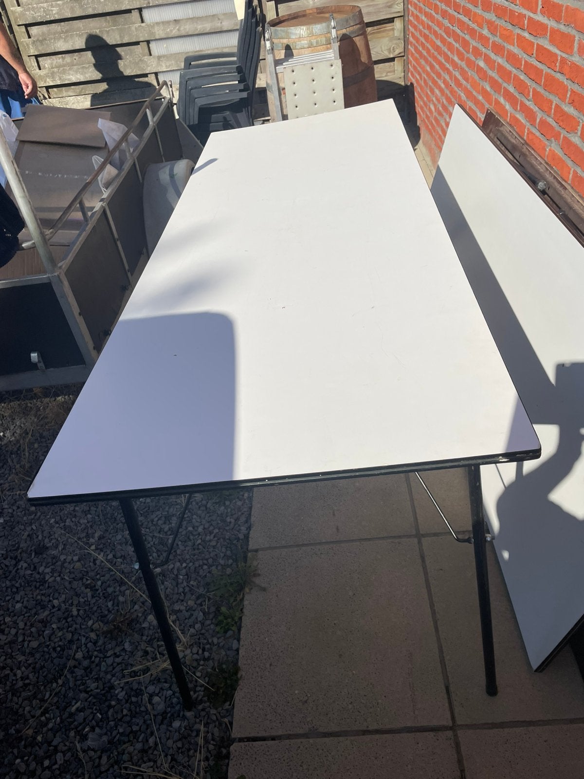 Twee grote tafels, Ophalen, Zo goed als nieuw