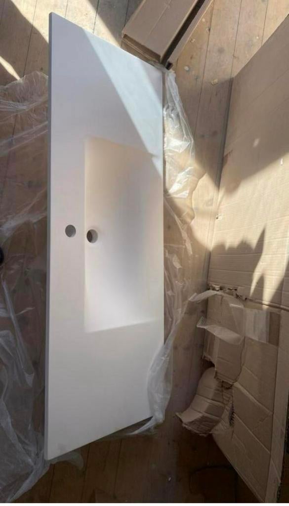 Lavabo blanc mat, Enlèvement, Comme neuf