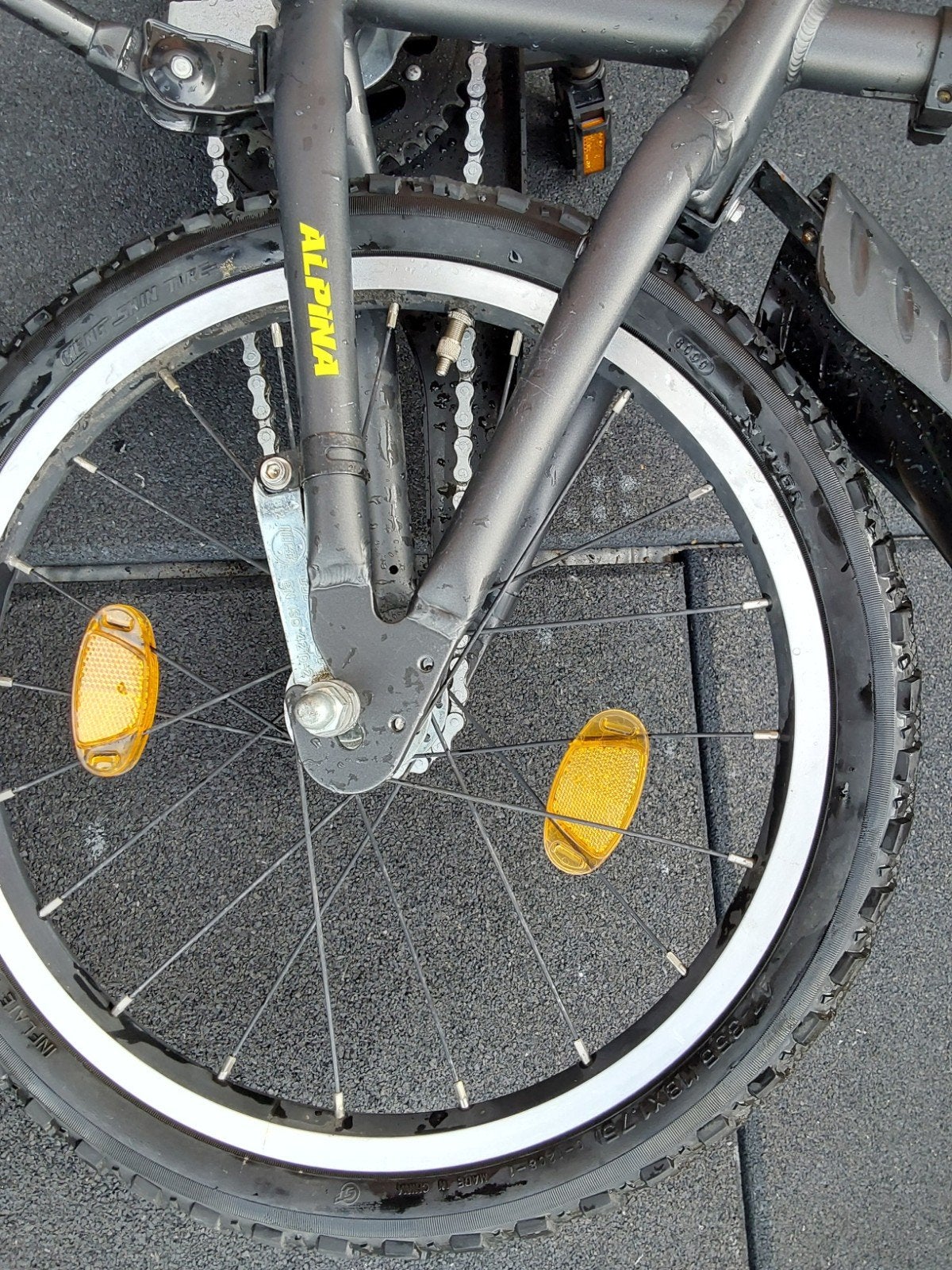 Kinderfiets 18inch, Vélos & Vélomoteurs, Vélos | Garçons, Alpina, Frein à rétropédalage, 18 pouces, Enlèvement