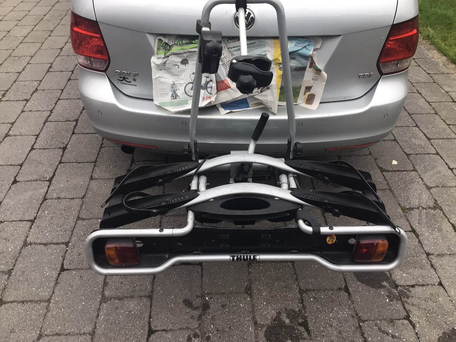 Fietsdrager thule, Ophalen, Zo goed als nieuw