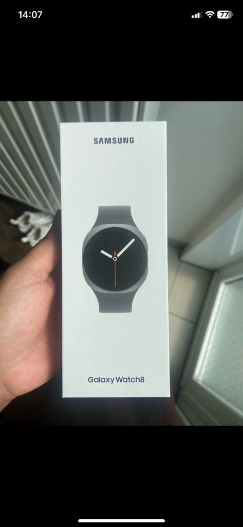 Samsung watch8, Nieuw, Ophalen of Verzenden, Grijs, Samsung Galaxy watch8 (40mm)