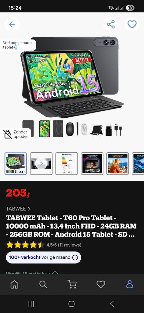 Tablet, Computers en Software, Tablet-hoezen, Ophalen
