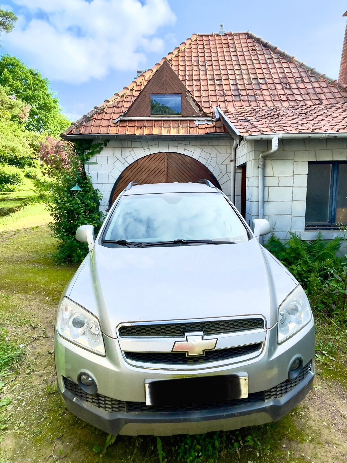 CHEVROLET Captiva 1er proprio + CARNET complet + CT +carpass, Argent ou Gris, Achat, 1865 kg, Entretenue par le concessionnaire