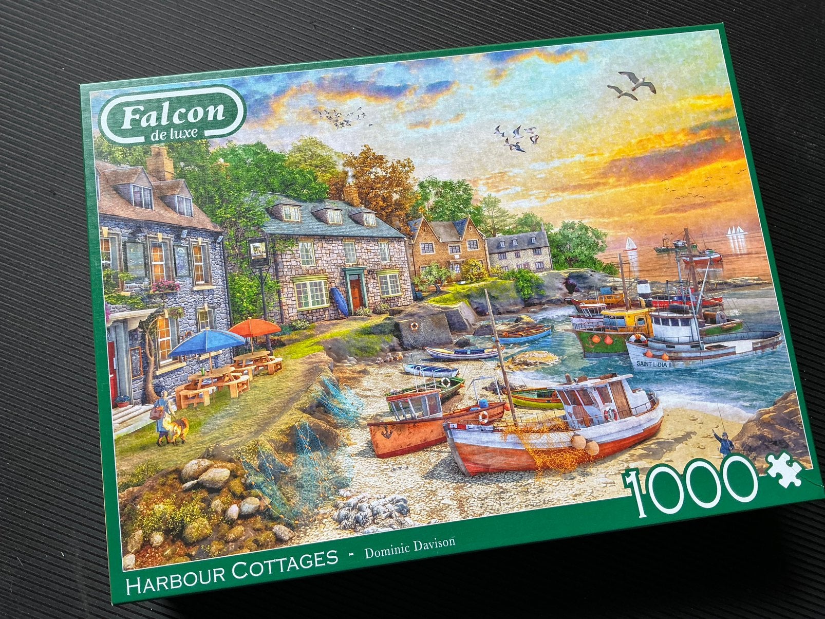 Puzzle Falcon, 1000 stuks, Ophalen of Verzenden, Zo goed als nieuw