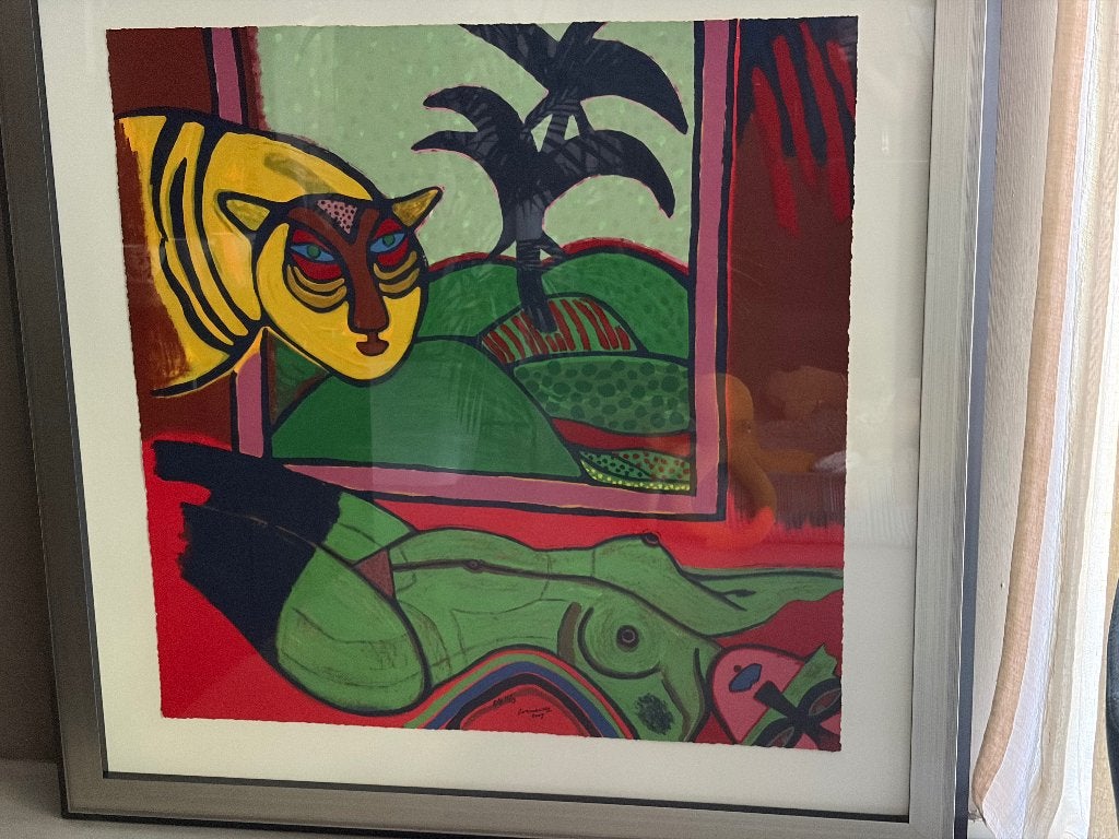 Corneille, Antiek en Kunst, Kunst | Schilderijen | Modern, Ophalen, Figuren, Papier/karton, Gelimiteerde oplage
