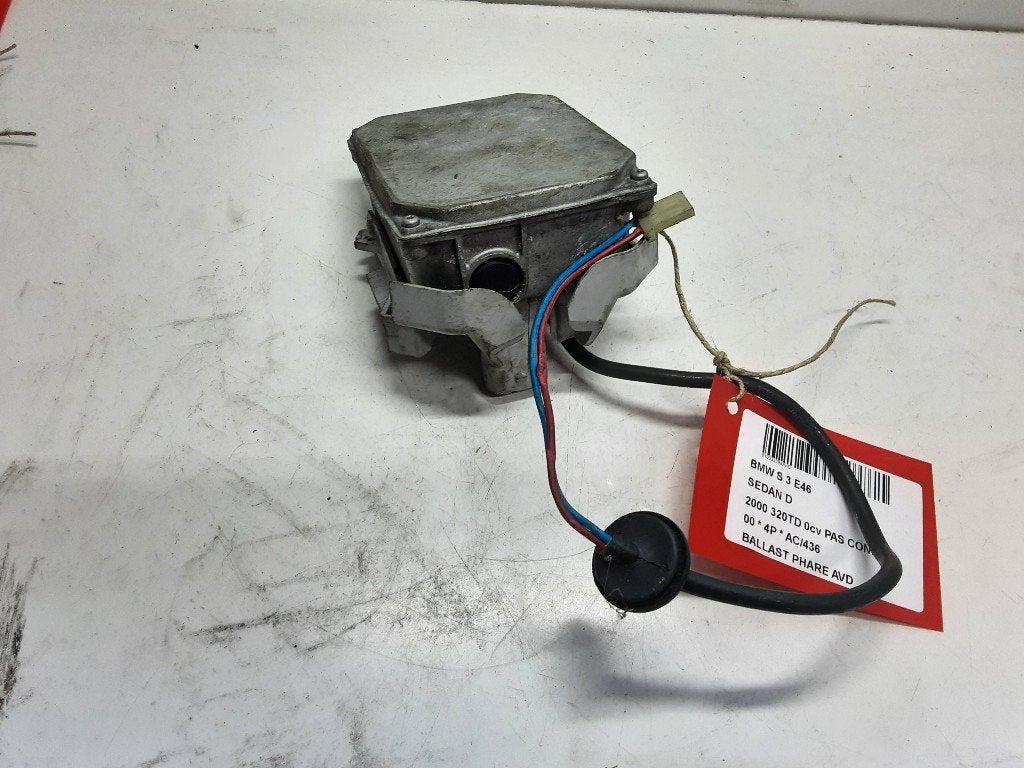 BALLAST DE PHARE XENON DROIT 3 serie (E46 / 4) (1307329023), Mevr. I. Hauben, Utilisé, BMW, Rue de l'Espoir 34 34
4030  GRIVEGNÉE, BE