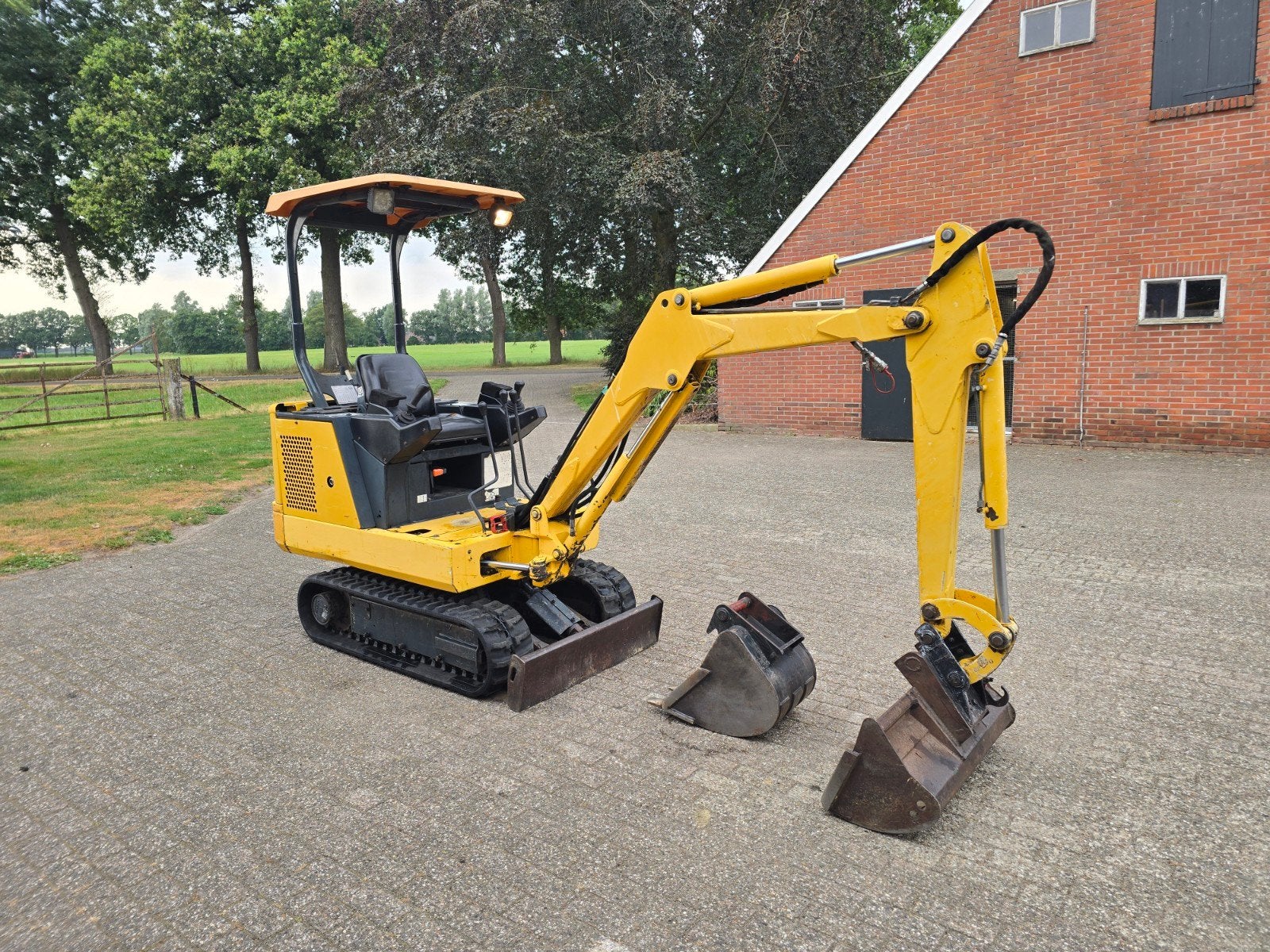 À vendre : mini-pelle Bobcat 320, mini-pelle, excavatrice., Enlèvement ou Envoi, Excavatrice