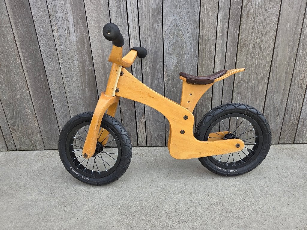 Hoogwaardige lichtgewicht houten loopfiets "EasyRider", Enlèvement, Comme neuf, Vélo d'équilibre