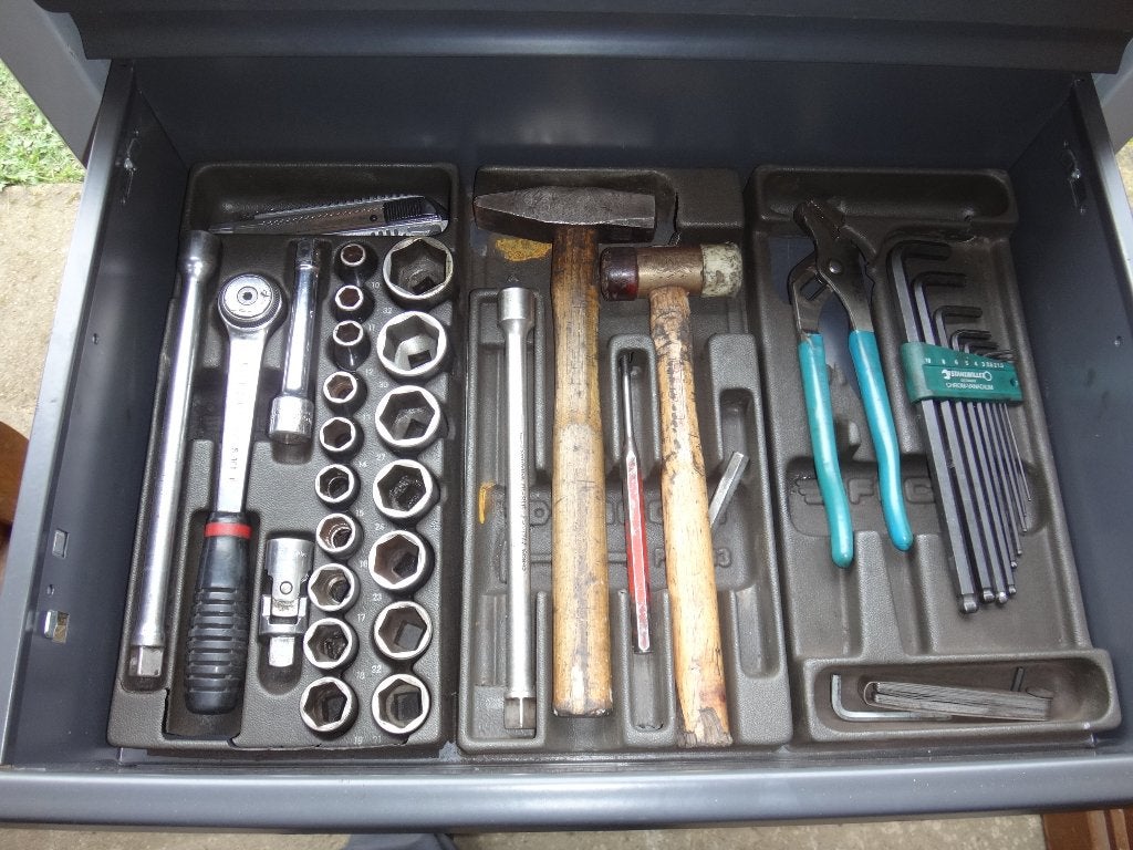 Servante avec outils facom, Enlèvement, Utilisé
