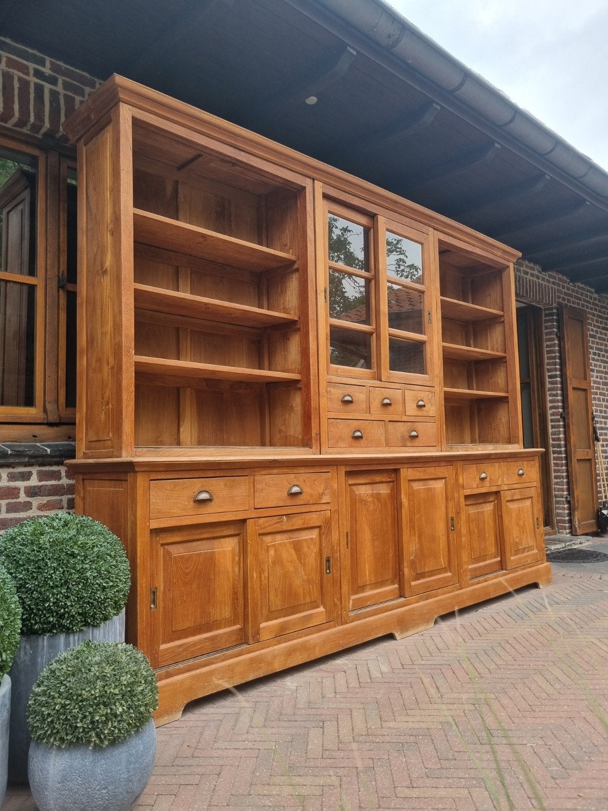 Buffet/bibliothèque en teck art.151/26