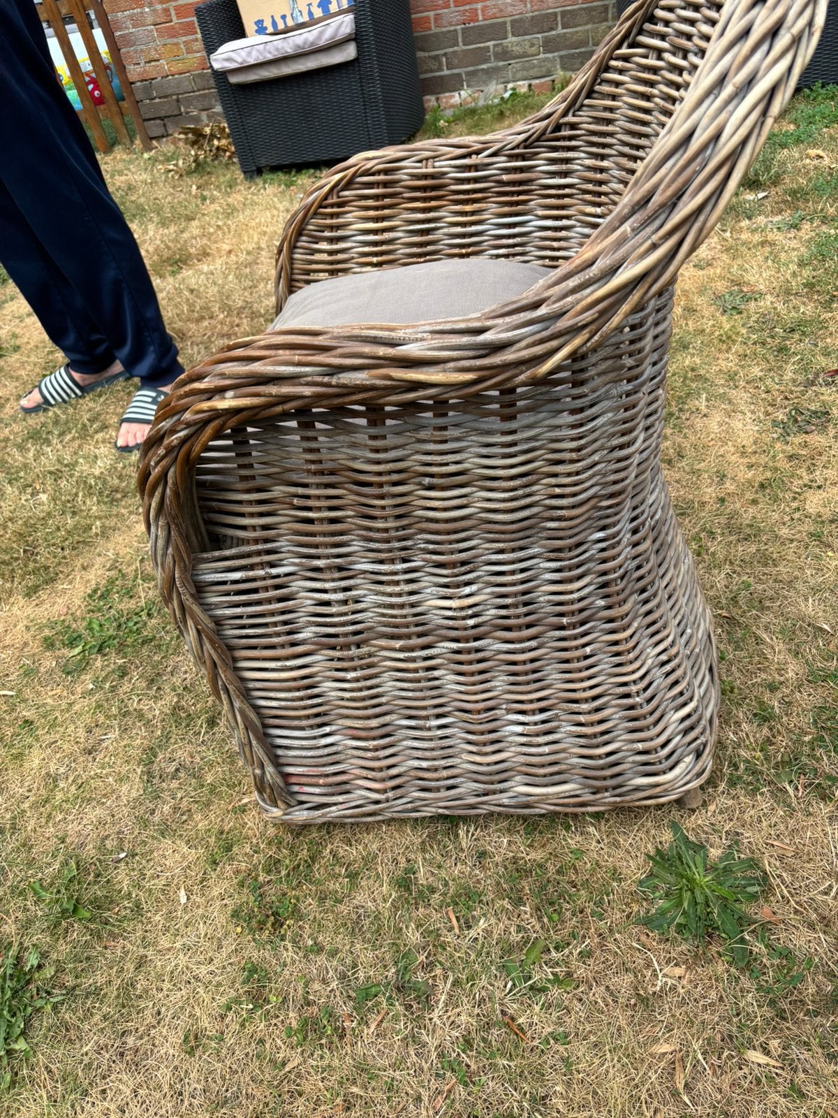 Mooie kuipstoelen, Tuin en Terras, Ophalen, Zo goed als nieuw