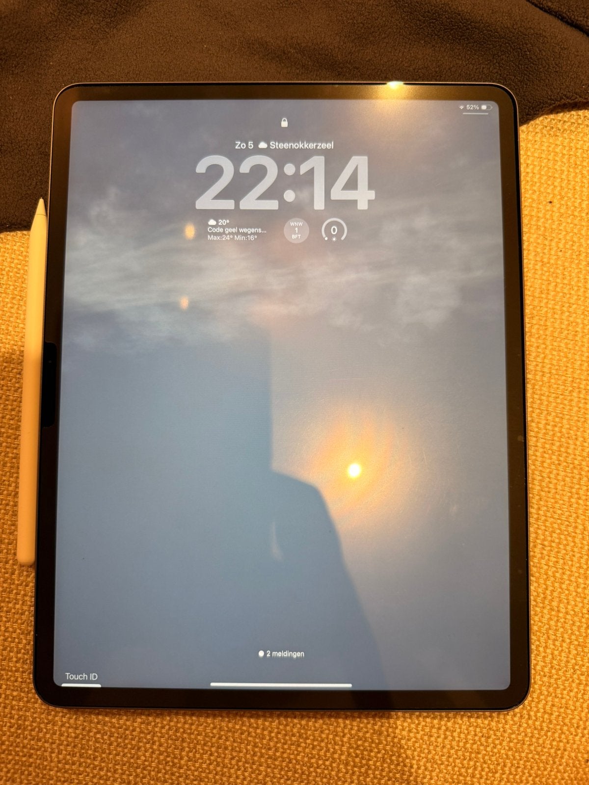 Ipad Air 13inch met pencil pro, Informatique & Logiciels, Enlèvement, Comme neuf