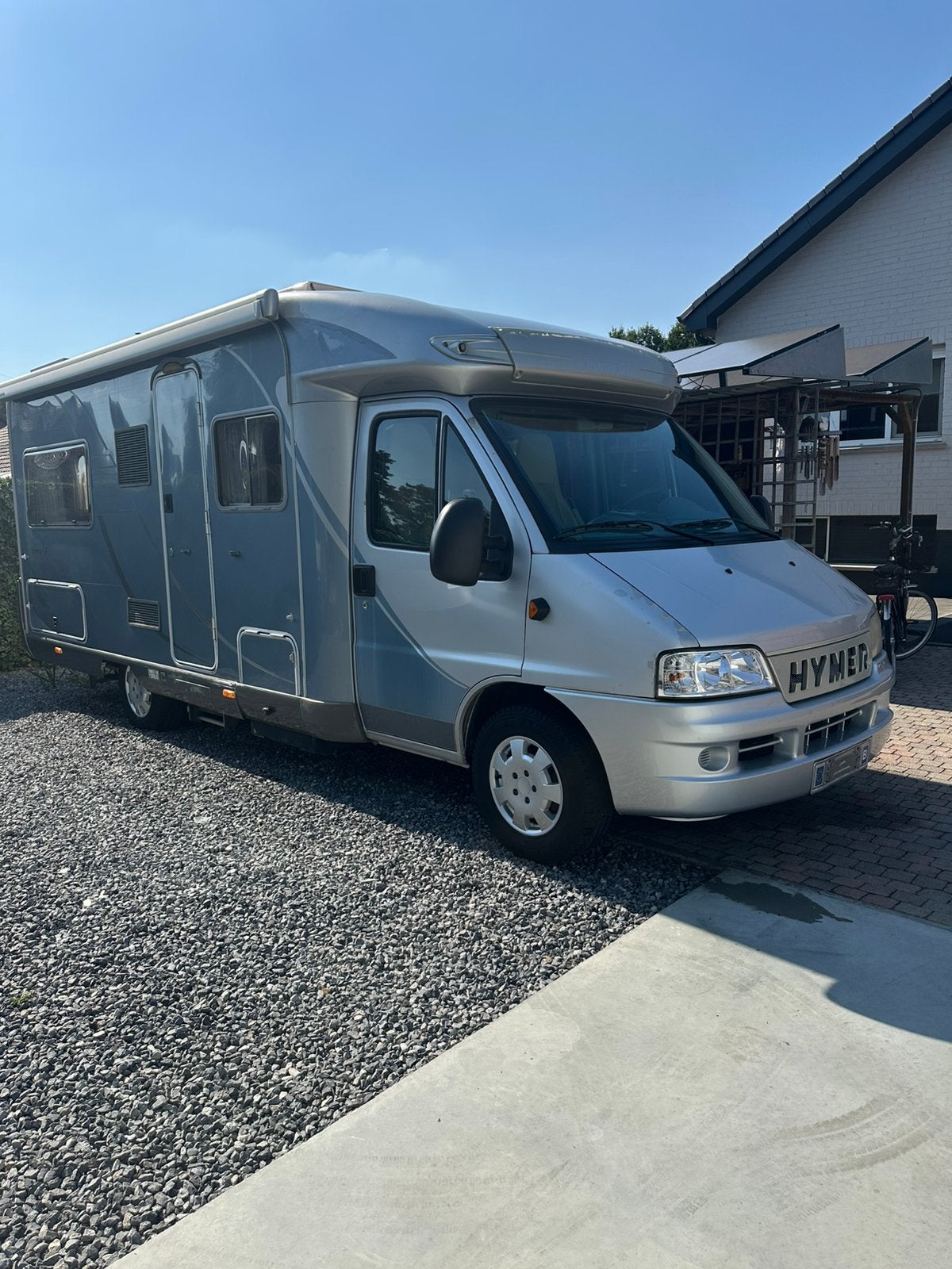 Hymer tramp halfintegrale camper, Caravans en Kamperen, Particulier, Hymer
