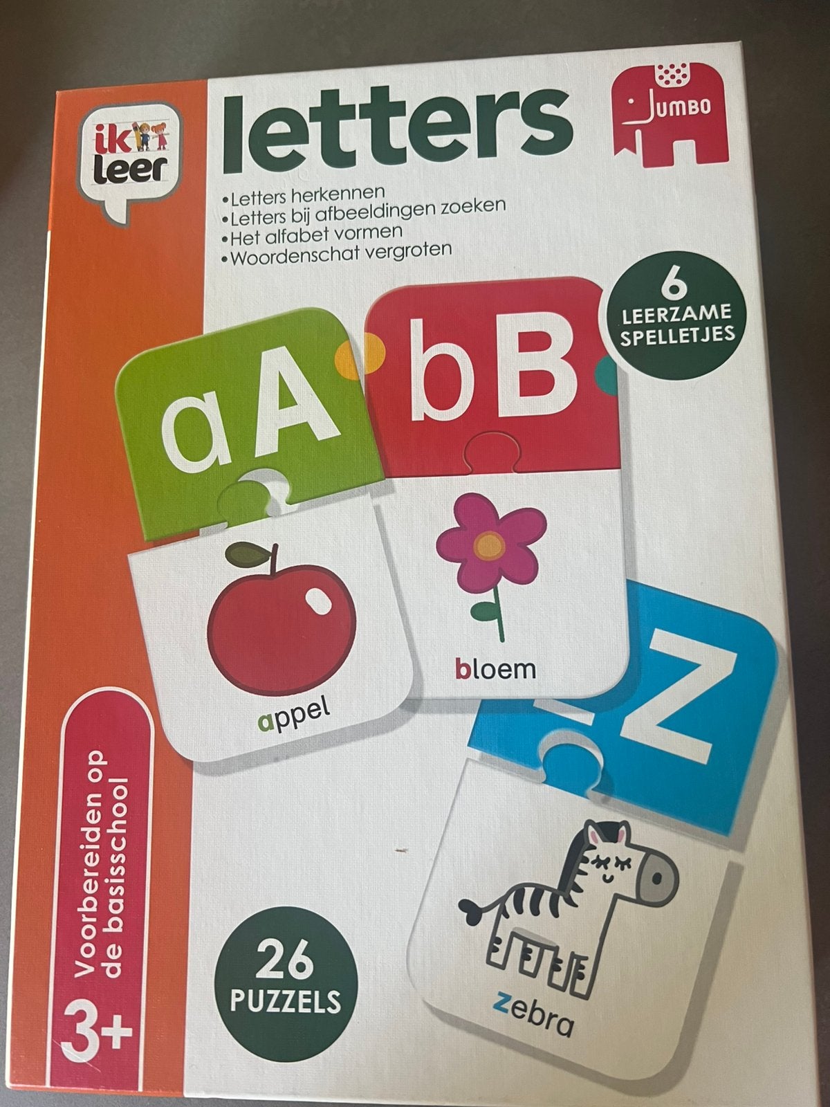 Ik leer letters - Jumbo, Kinderen en Baby's, Ophalen, Zo goed als nieuw
