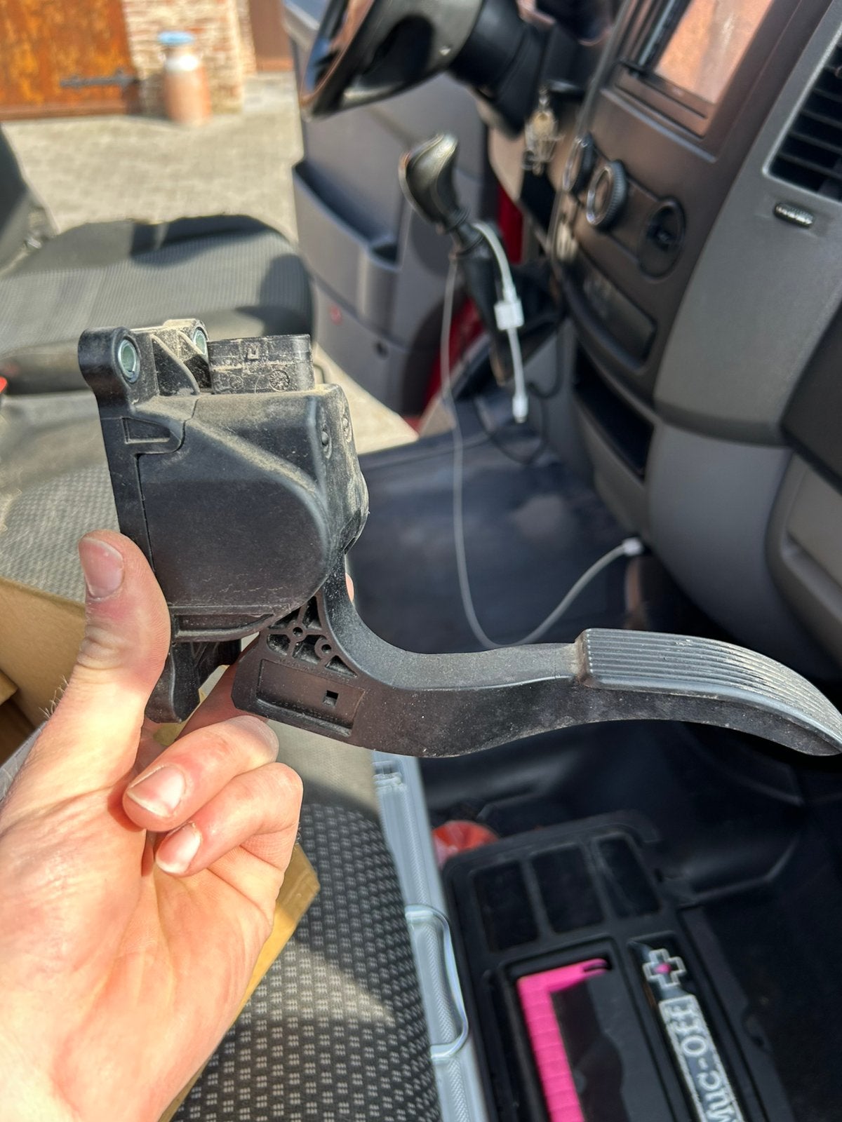 Gaspedaal mercedes sprinter, Ophalen, Gebruikt