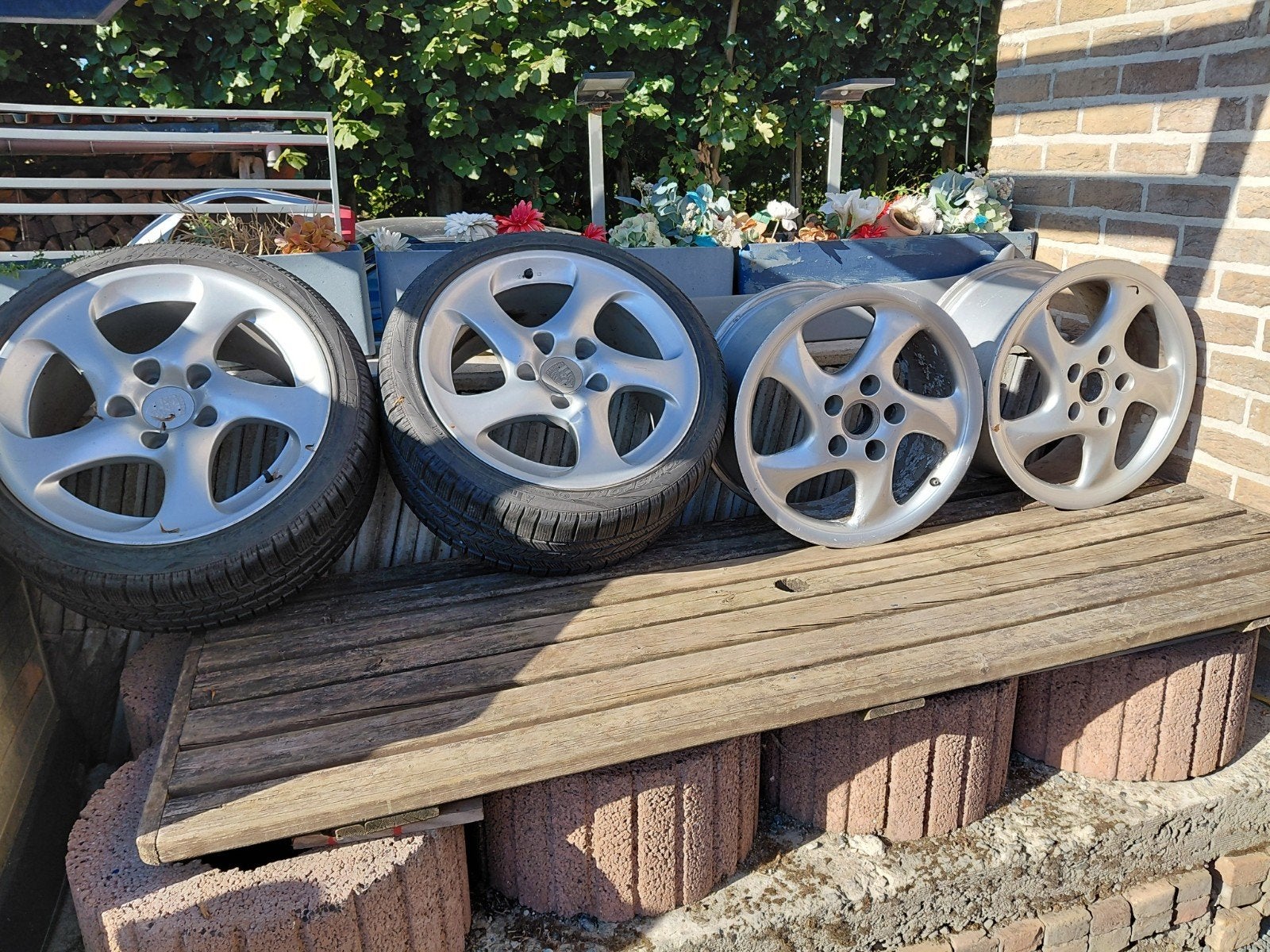 Jantes Porsche, Autos : Pièces & Accessoires, Enlèvement, Jante(s)