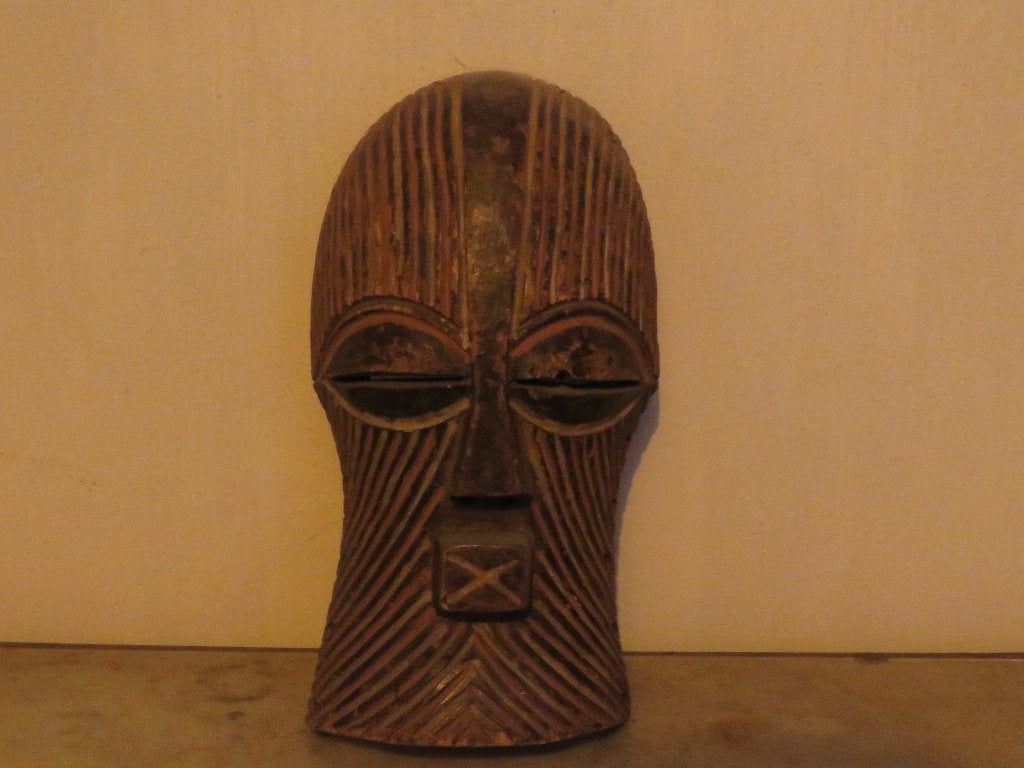 Afrikaans masker Zaïre Songye, Ophalen of Verzenden