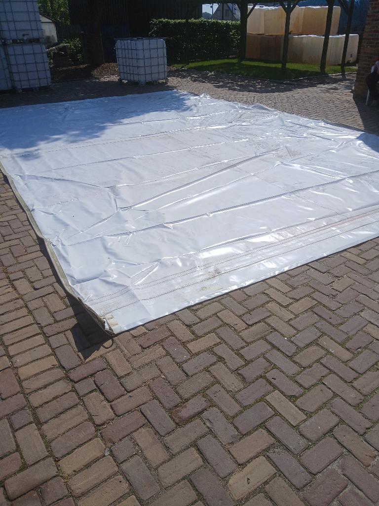 tent zeil, Caravans en Kamperen, Tenten, Ophalen, Gebruikt
