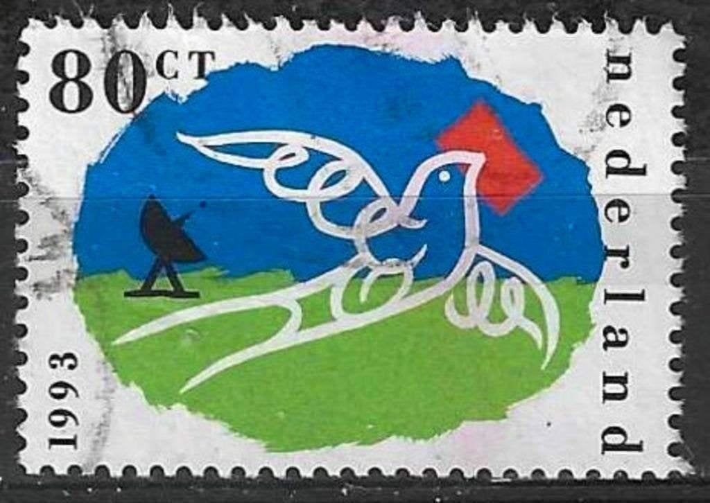 Pays-Bas 1993 - Yvert 1455 - Journée du timbre (ST), Envoi, Affranchi