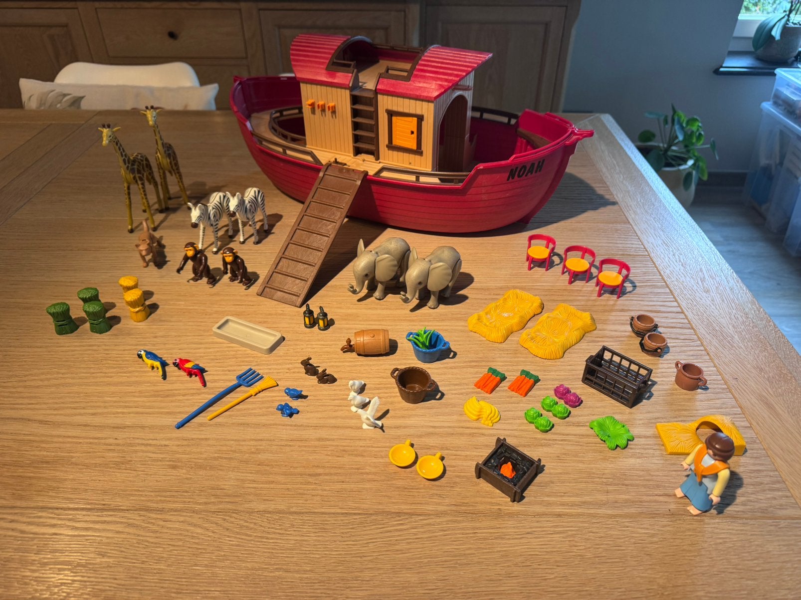 Playmobil Wild Life Grote Ark van Noach (Set 9373), Kinderen en Baby's, Ophalen of Verzenden, Zo goed als nieuw, Wild life