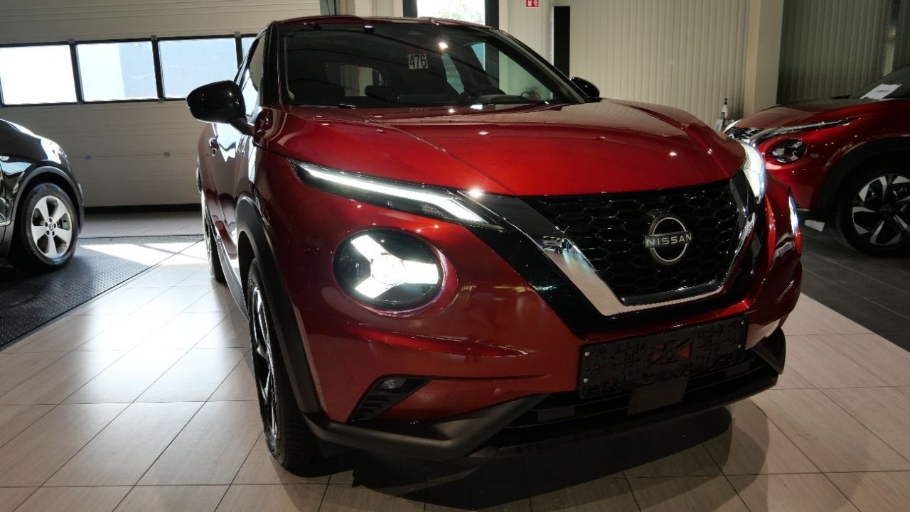 Nissan Juke NISSAN JUKE 1.0 DIG CONNECT, Autos, Rouge, Achat, Entreprise, Noir