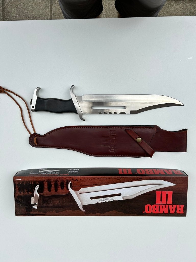 Rambo 3 bowie knife, Collections, Enlèvement ou Envoi, Autres, Autres types