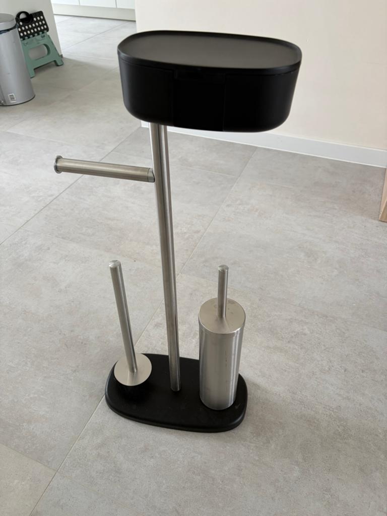 Wc rol & borstel houder, Huis en Inrichting, Badkamer | Badtextiel en Accessoires, Ophalen, Zo goed als nieuw