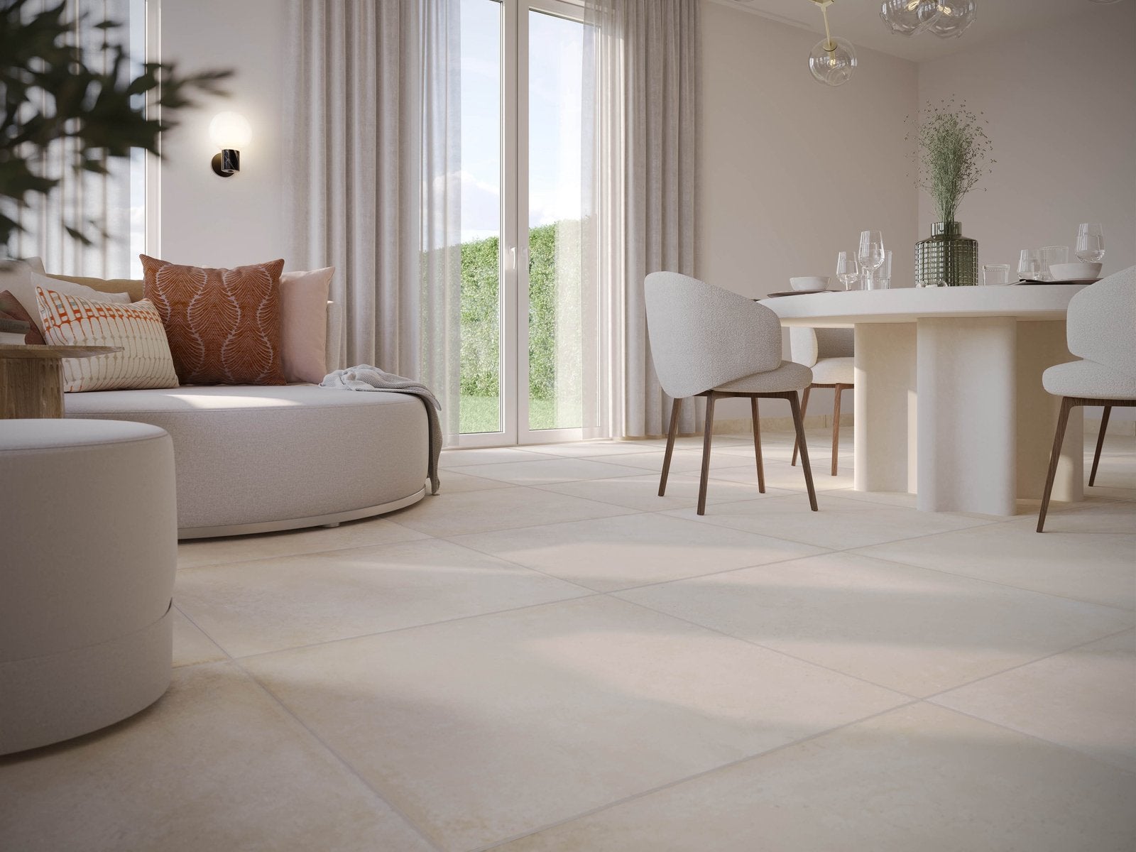 Keramische tegel Dune sand 800x800x90, Ophalen, 60 cm of meer, Nieuw, 10 m² of meer