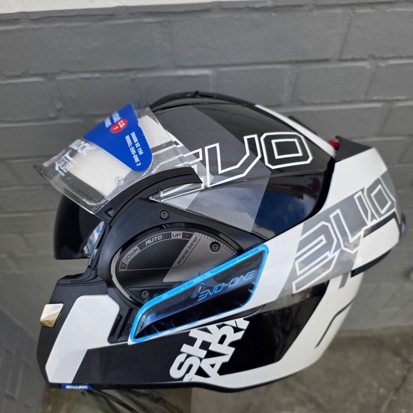 helmen moto shark modular, Motos, Enlèvement ou Envoi, L, Shark