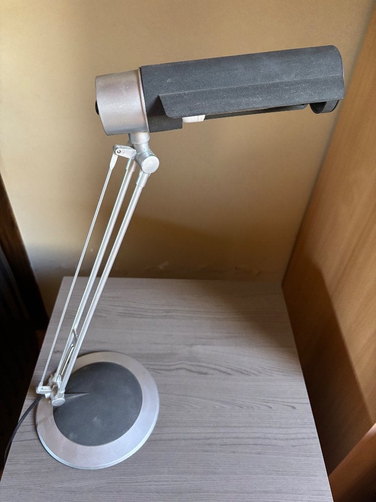 Bureau lamp, Huis en Inrichting, Grijs, Ophalen