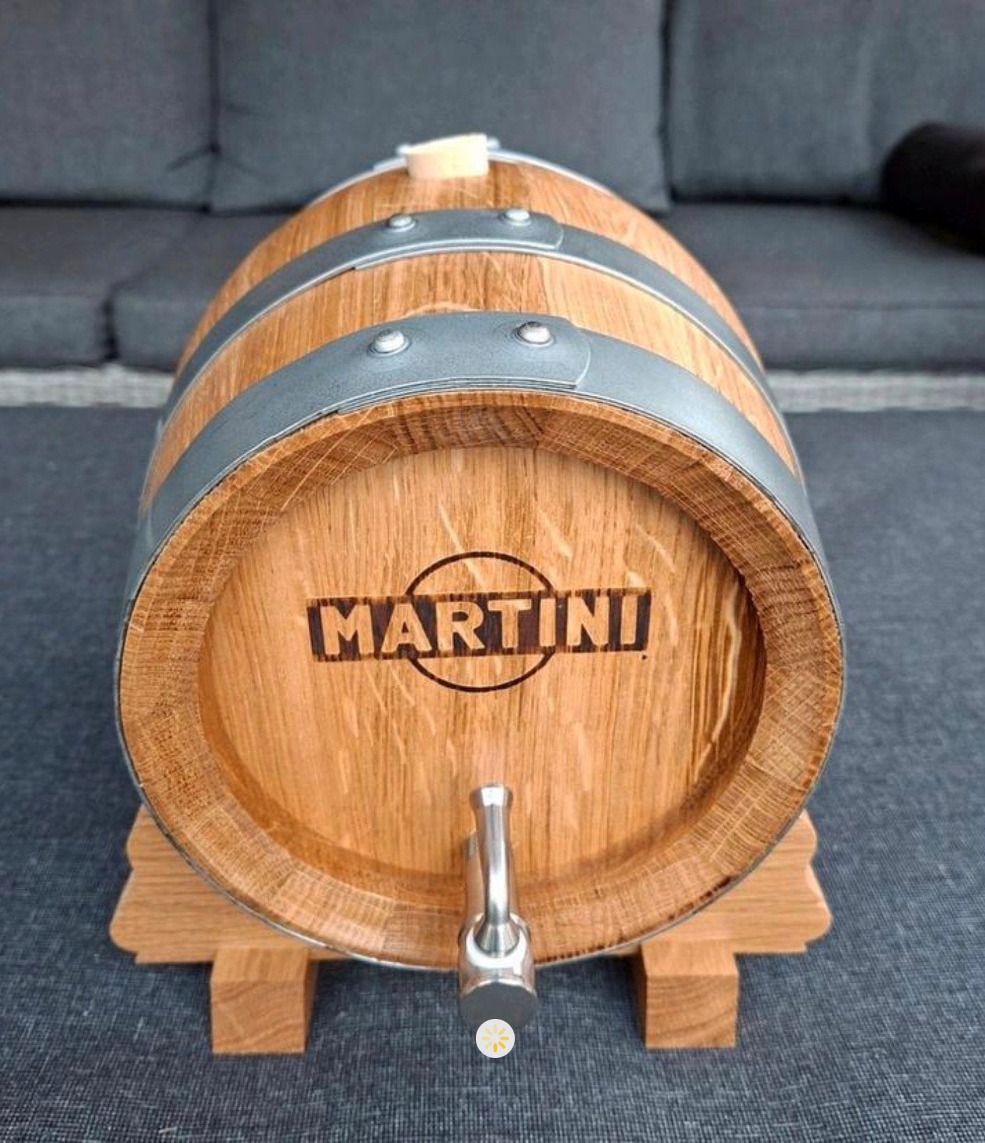 Martini wooden barrel 5 L, Ophalen of Verzenden, Nieuw
